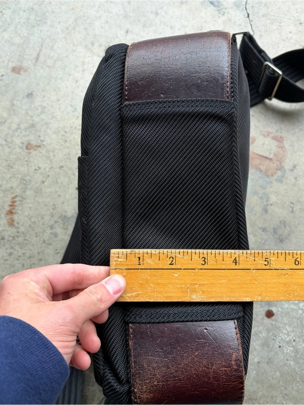 Filson Passage Computer Bag Nylon Leather Trim